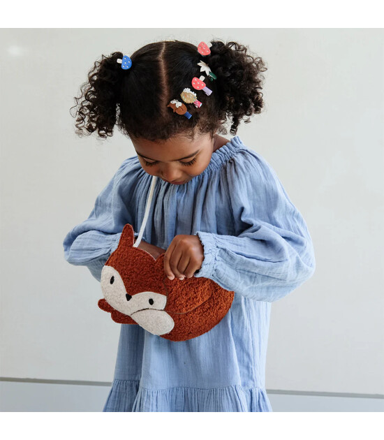 Mimi & Lula Mini Lastik Saç Toka Set (8 Adet) // Toadstool