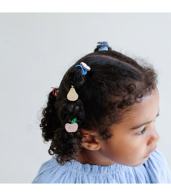 Mimi & Lula Mini Lastik Saç Toka Set (8 Adet) // Fruity