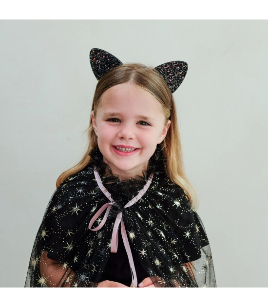 Mimi & Lula Taç // Spooky Glitter Cat