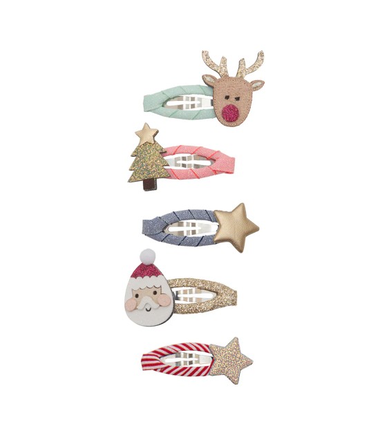 Mimi & Lula Mini Toka Set (5 Adet) // Santa & Rudolph