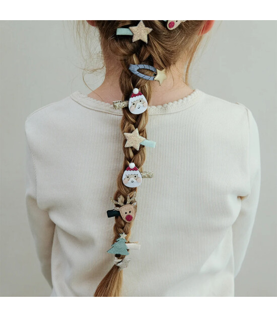 Mimi & Lula Mini Toka Set (8 Adet) // Santa & Rudolph