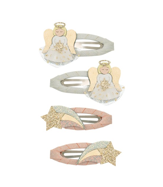 Mimi & Lula Saç Toka Set (4 Adet) // Angel