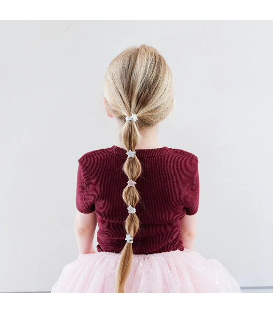 Mimi & Lula Lastik Saç Toka Set (8 Adet) // Sparkle Star