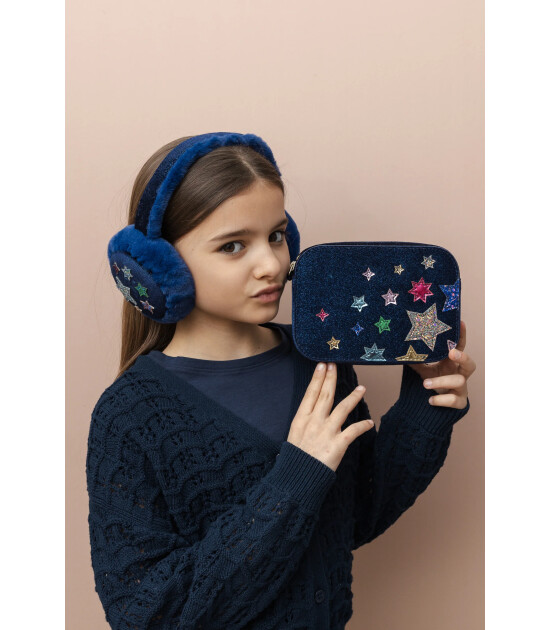 Mimi & Lula Çocuk Çanta // Night Sky Velvet