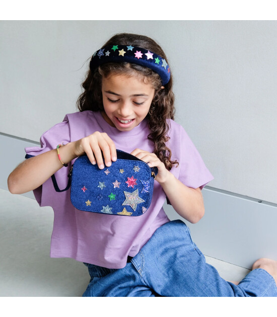 Mimi & Lula Çocuk Çanta // Night Sky Velvet