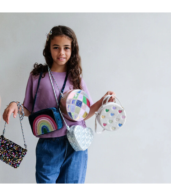 Mimi & Lula Çocuk Çanta // Jazzy Hearts Velvet