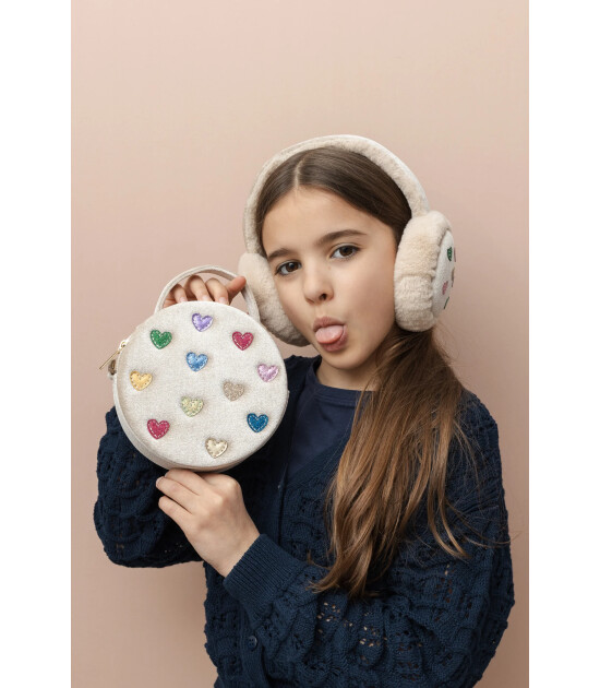 Mimi & Lula Çocuk Çanta // Jazzy Hearts Velvet