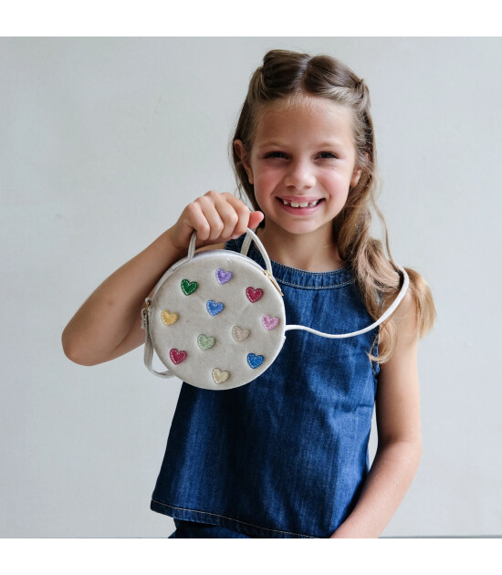 Mimi & Lula Çocuk Çanta // Jazzy Hearts Velvet