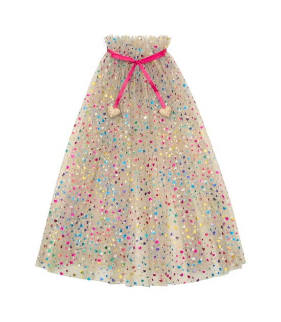 Mimi & Lula Çocuk Pelerin // Rainbow Hearts