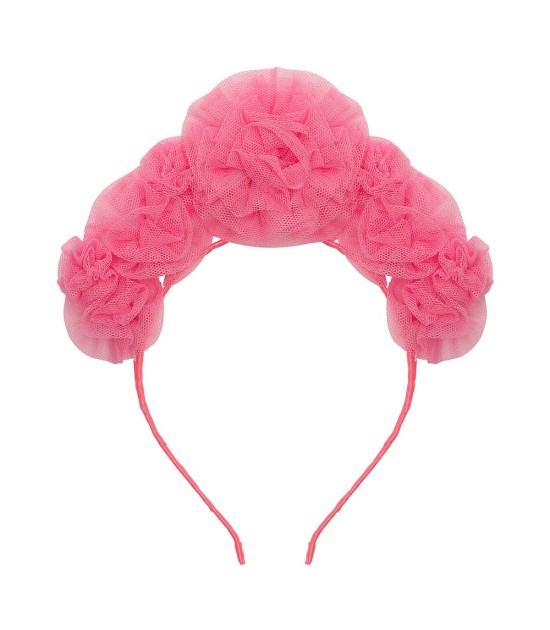 Mimi & Lula Taç // Pink Ruffle Flower
