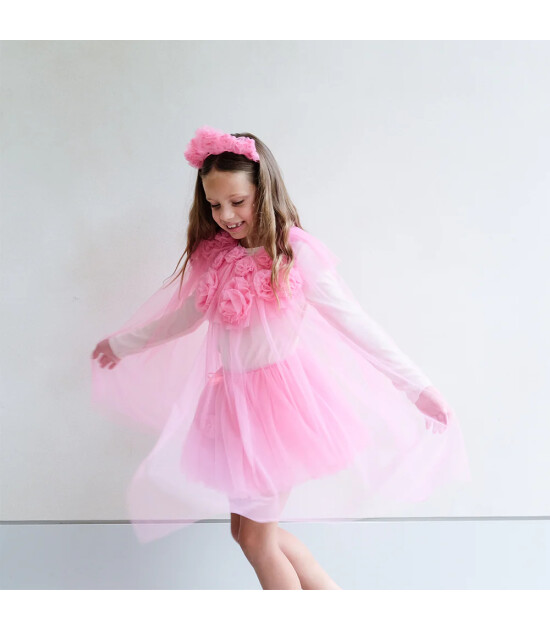 Mimi & Lula Çocuk Tütü // Pink Ruffle Flower