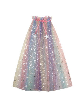 Mimi & Lula &Ccedil;ocuk Pelerin // Unicorn Ombre