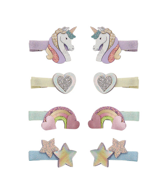 Mimi & Lula Sa&ccedil; Toka Set (8 Adet) // Dreamy Unicorn Mini
