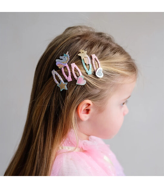 Mimi & Lula Sa&ccedil; Toka Set (5 Adet) // Dreamy Unicorn Mini