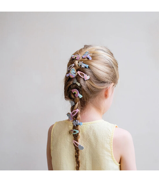 Mimi & Lula Sa&ccedil; Toka Set (5 Adet) // Dreamy Unicorn Mini