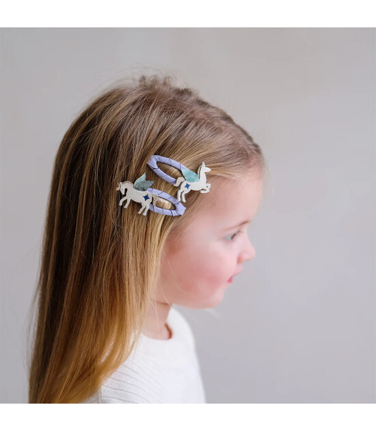 Mimi & Lula Sa&ccedil; Toka Set (4 Adet) // My Little Unicorn