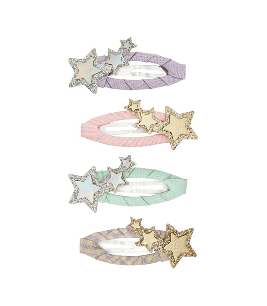 Mimi & Lula Sa&ccedil; Toka Set (4 Adet) // Trailing Star