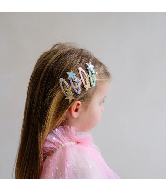 Mimi & Lula Sa&ccedil; Toka Set (4 Adet) // Trailing Star