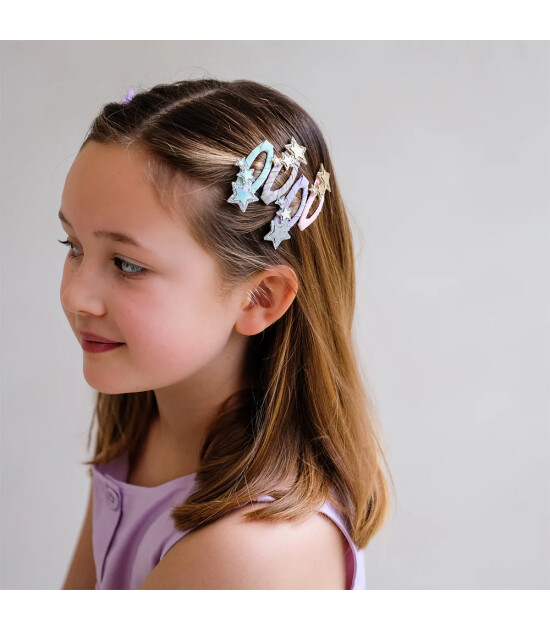 Mimi & Lula Sa&ccedil; Toka Set (4 Adet) // Trailing Star