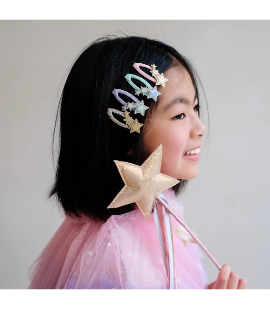 Mimi & Lula Sa&ccedil; Toka Set (4 Adet) // Trailing Star