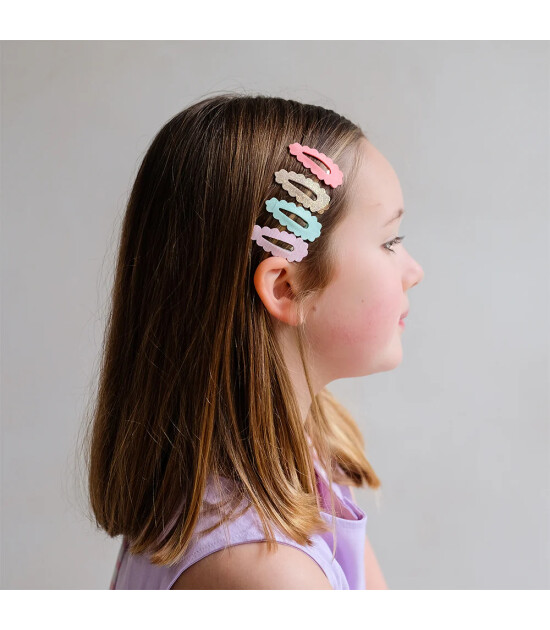 Mimi & Lula Sa&ccedil; Toka Set (5 Adet) // Scalloped Edge Mini