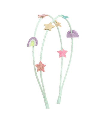 Mimi & Lula Alice Taç Set (2 Adet) // Rainbow And Star