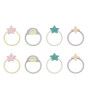 Mimi & Lula Lastik Toka Set (8 Adet) // Rainbow And Star Mini