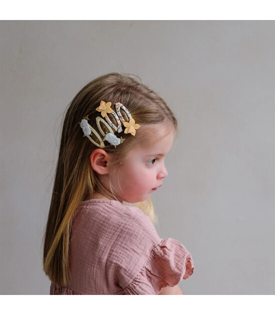 Mimi & Lula Sa&ccedil; Toka Set (4 Adet) // Spring Lamb