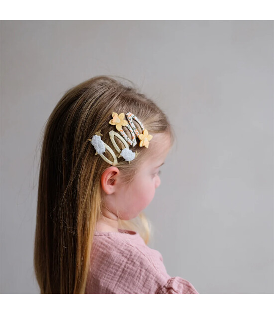 Mimi & Lula Sa&ccedil; Toka Set (4 Adet) // Spring Lamb