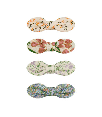 Mimi & Lula Saç Toka Set (4 Adet) // Flora Bow