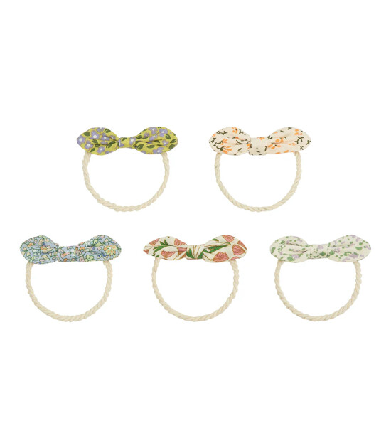 Mimi & Lula Lastik Toka Set (5 Adet) // Flora Bow