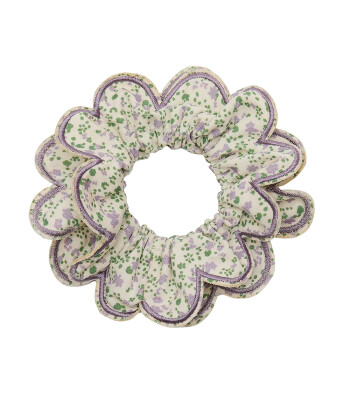 Mimi & Lula Scrunchie Lastik Toka // Scalloped Floral
