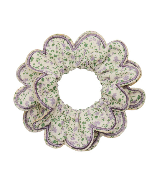 Mimi & Lula Scrunchie Lastik Toka // Scalloped Floral