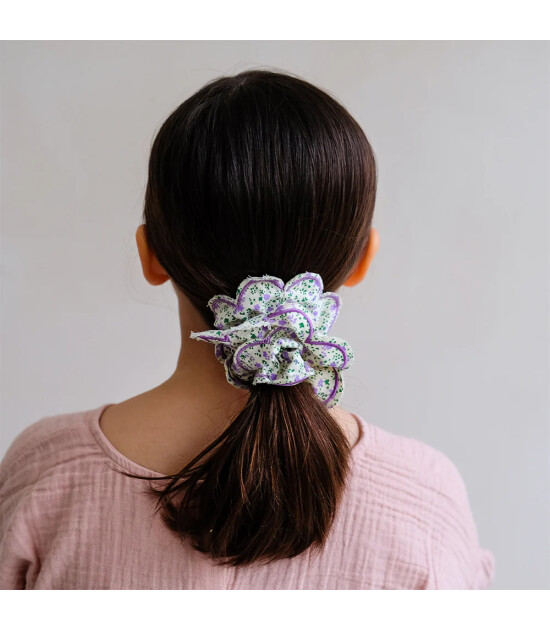 Mimi & Lula Scrunchie Lastik Toka // Scalloped Floral
