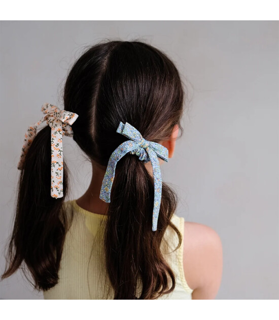 Mimi & Lula Flora Bow Scrunchies 4'l&uuml; Lastik Toka