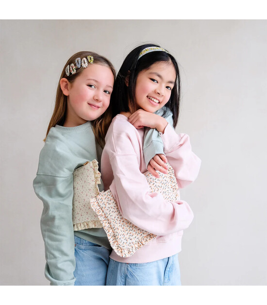 Mimi & Lula Sa&ccedil; Toka Set (5 Adet) // Spring Scalloped