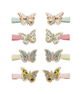 Mimi & Lula Saç Toka Set (8 Adet) // Floral Butterfly Mini