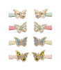 Mimi & Lula Sa&ccedil; Toka Set (8 Adet) // Floral Butterfly Mini