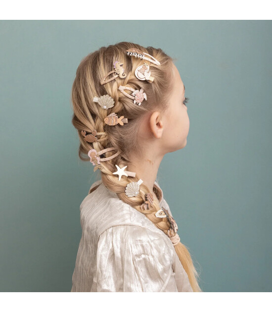 Mimi & Lula Sa&ccedil; Toka Set (8 Adet) // Mermaid Mini