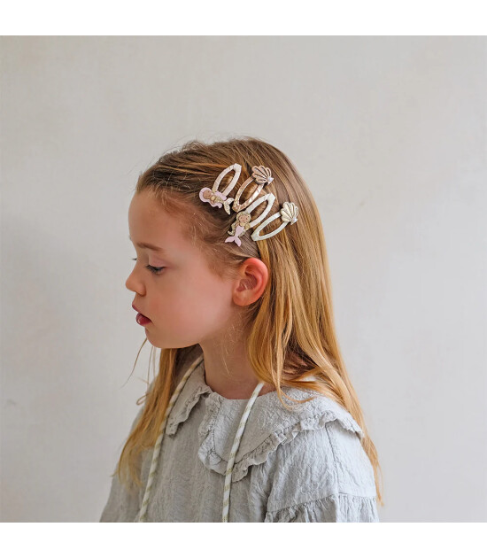 Mimi & Lula Sa&ccedil; Toka Set (4 Adet) // Mermaid