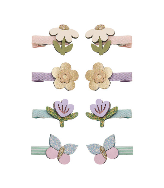 Mimi & Lula Sa&ccedil; Toka Set (8 Adet) // Flower Garden Mini