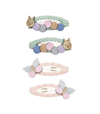 Mimi & Lula Saç Toka Set (4 Adet) // Hungry Caterpillar