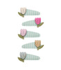 Mimi & Lula Sa&ccedil; Toka Set (5 Adet) // Tulip Stripe Mini