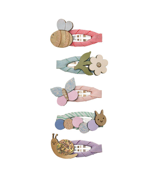 Mimi & Lula Sa&ccedil; Toka Set (5 Adet) // Mini Beasts Mini