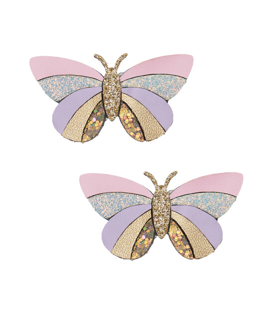 Mimi & Lula Spriped Butterfly 2 'li Toka