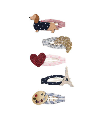 Mimi & Lula Saç Toka Set (5 Adet) // Paris Mini