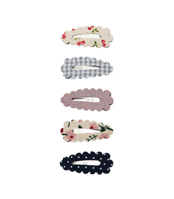 Mimi & Lula Saç Toka Set (5 Adet) // Scalloped Edge Mini