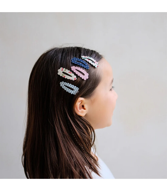 Mimi & Lula Sa&ccedil; Toka Set (5 Adet) // Scalloped Edge Mini