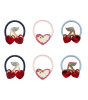 Mimi & Lula Lastik Toka Set (6 Adet) // Red Cherries Mini
