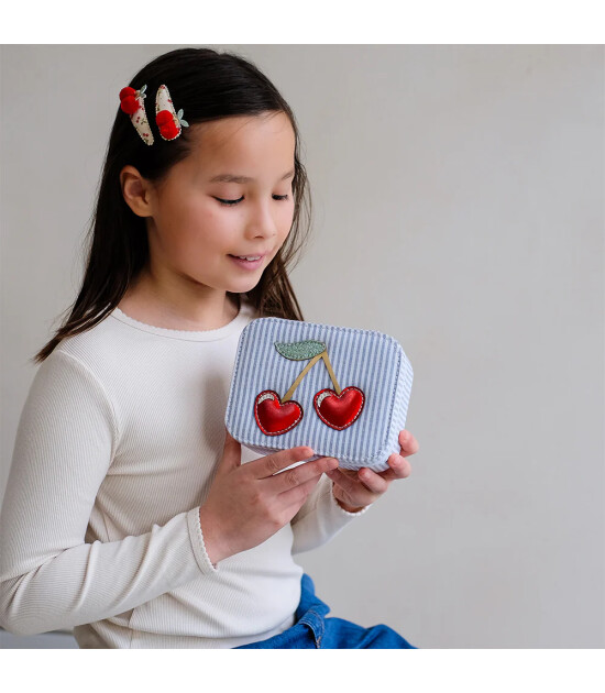 Mimi & Lula Sa&ccedil; Toka Set (2 Adet) // Pom Pom Cherries